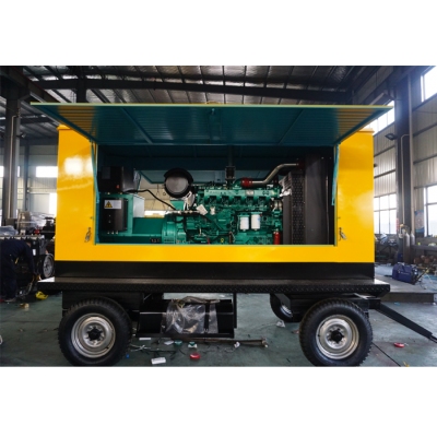 移動(dòng)拖車(chē)柴油發(fā)電機組